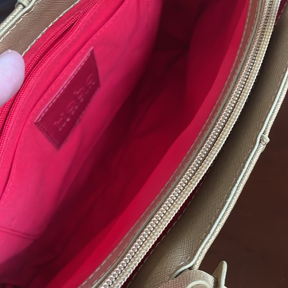 Hobo Original Mariella gold saffiano leather bag - Picture 8 of 13